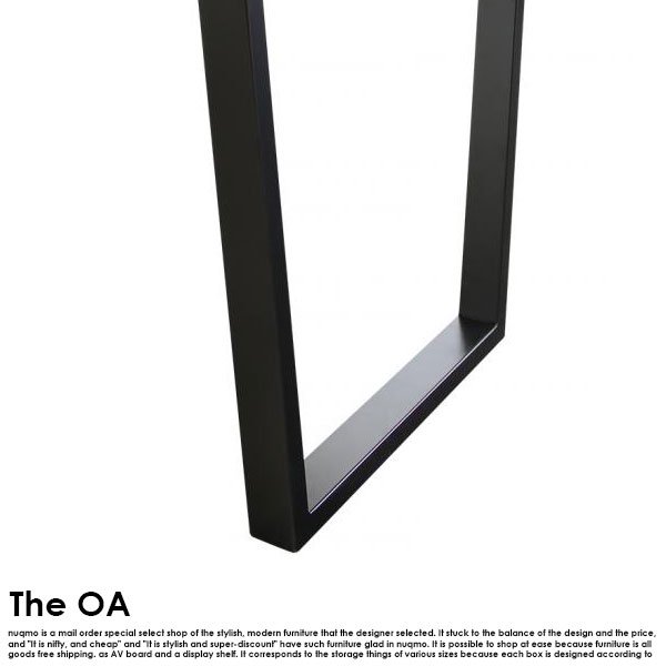 オーク無垢材ダイニング The OA【ザ・オーエー】3点セット(テーブル+チェア2脚)(W120cm） の商品写真その10