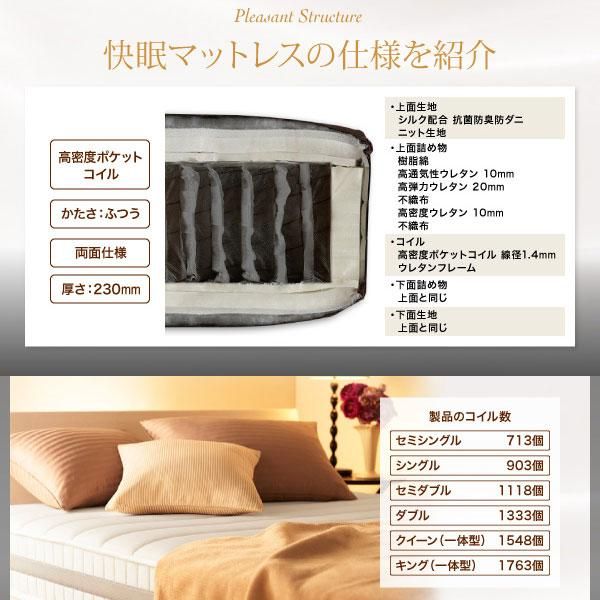 圧縮ロール ホテルプレミアム高密度ポケットコイルマットレス クイーン