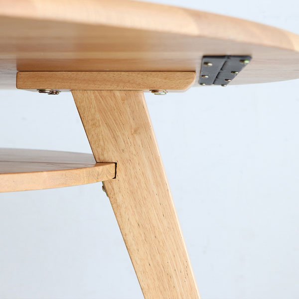 北欧デザイン円形ダイニングテーブルセット NOL【ノイル】4点セット(ダイニングテーブル+チェア3脚） 3人用 の商品写真その6