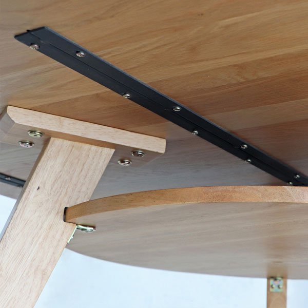 北欧デザイン円形ダイニングテーブルセット NOL【ノイル】4点セット(ダイニングテーブル+チェア3脚）  3人掛けの商品写真