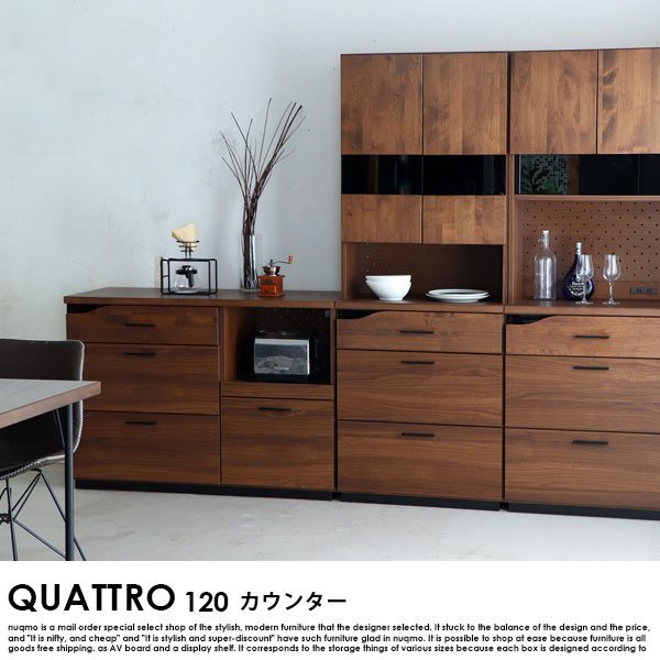 【完成品】QUATTRO【クアトロ】 120カウンター の商品写真その10