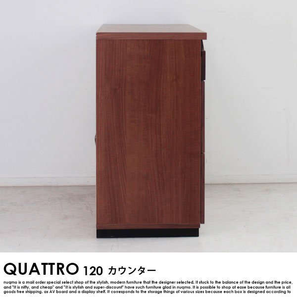 【完成品】QUATTRO【クアトロ】 120カウンター の商品写真その4