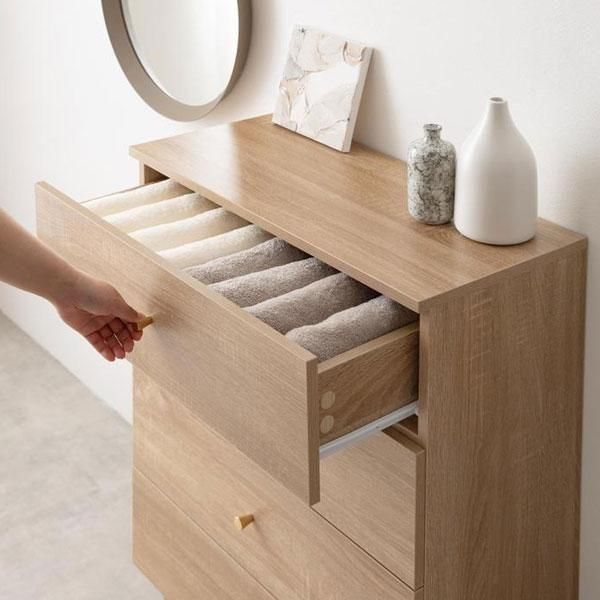 脚付き4段チェスト Lucas【リュカ】 - ソファ・ベッド通販 nuqmo