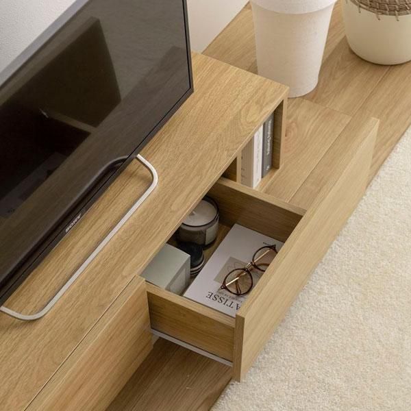 Pomポム テレビ台100cm カラー:ナチュラル