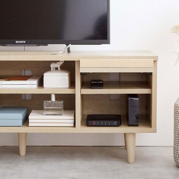 おしゃれに魅せるコンパクトサイズの『Tonny』フラップ扉テレビ台☆幅110cm フラップ扉テレビ台 Tonny【トニー】W110 - ソファ・ベッド通販