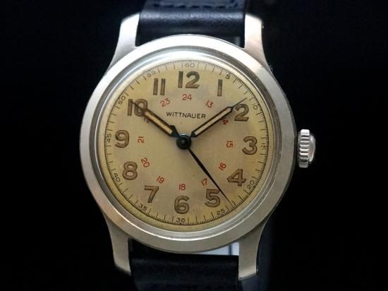 WITTNAUER 　ウィットナー WITTNAUER ウィットナー ヴィンテージ ツーレジスター クロノ
