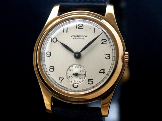 J.W.BENSON / 9KYG DENNISON CASE 1947 - アンティーク腕時計専門店 