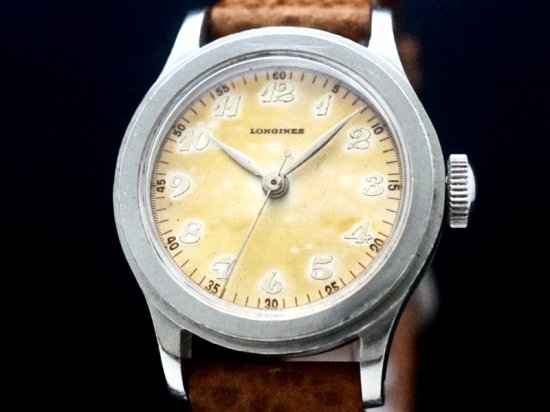 LONGINES / TRE-TACCHE, WIDE STEPPED BEZEL 1940'S - アンティーク腕時計専門店｜アドヴィンテージ -  advintage -