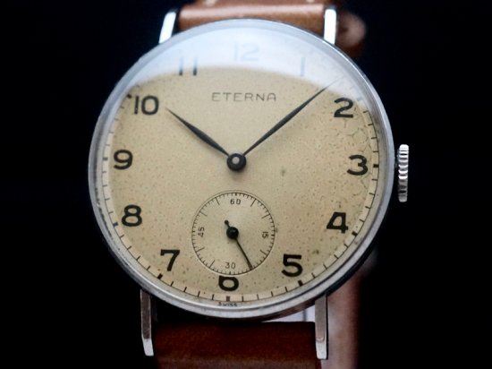 ETERNA / LARGE CYLINDER CASE 1940'S - アンティーク腕時計専門店｜アドヴィンテージ - advintage -