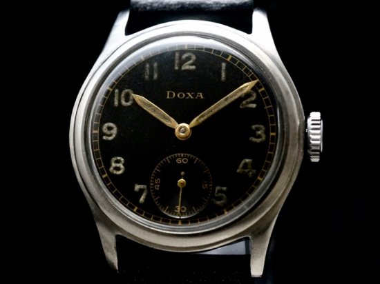 【有名店販売品】 DOXA ドクサ クッションケース アンティーク 腕時計