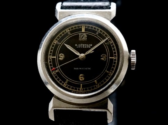 E.GUBELIN BY MOVADO / SECTOR DIAL 1930'S - アンティーク腕時計専門 ...