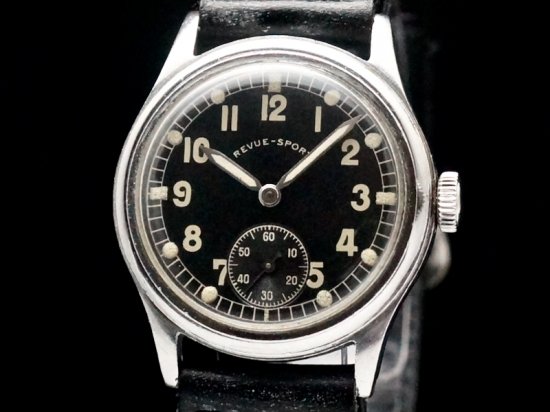 REVUE-SPORT / GERMAN ARMY 1940'S - アンティーク腕時計専門店｜アドヴィンテージ - advintage -