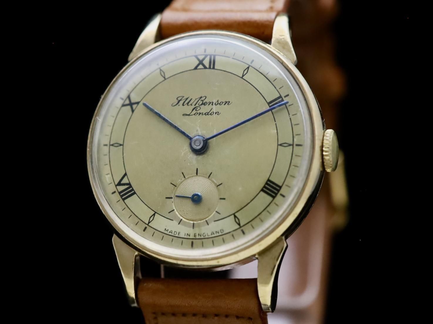 J.W.BENSON by SMITHS / 9KYG QUEEN'S CORONATION ISSUE 1953