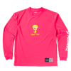 SPALDING L/S TEE -TWEETY‐pink/white-スポルディングロングスリーブ Tシャツ