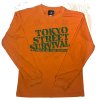 <img class='new_mark_img1' src='https://img.shop-pro.jp/img/new/icons50.gif' style='border:none;display:inline;margin:0px;padding:0px;width:auto;' />HITH TOKYO STREET SURVIVAL DRY LONG SLEEVETEE【GATORADE】 -Orange/Green-