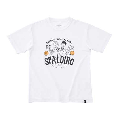 キッズサイズアパレル】SPALDING(スポルディング) Junior World Tee