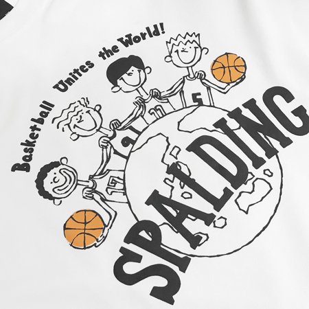 キッズサイズアパレル】SPALDING(スポルディング) Junior World Tee