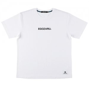 EGOZARU(エゴザル) LogoType Tee(ロゴタイプTシャツ)　白