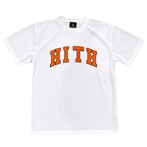 【大人気!!残り2枚!!!!】HITH(フープインザフッド/ヒス) Classic Logo Dry Tee(クラシックロゴドライTシャツ)　白
