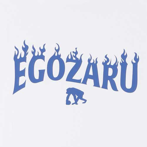 EGOZARU(エゴザル) Flame Sleeve Long Tee(フレイムスリーブロングＴ