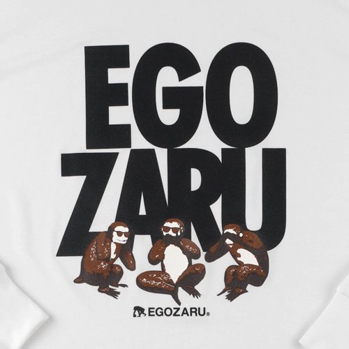 EGOZARU(エゴザル) 3Zarus Logo Long Tee(3ザルロングＴシャツ/ロンT)