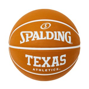 【アウトドア用7号ラバーボール】SPALDING(スポルディング) TEXAS Athletic Rubber Ball(テキサスアスレチックラバーボール)　オレンジ/7号