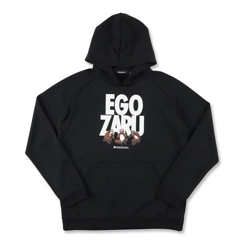 EGOZARU(エゴザル) 3ZARUS Sweat Parker(3猿スウェットパーカー)