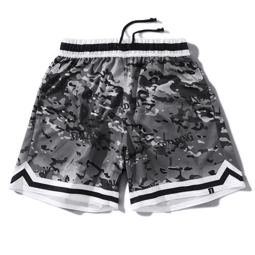 SPALDING(スポルディング) Miltec Camo Short(ミルテックカモショーツ/バスパン/短パン)