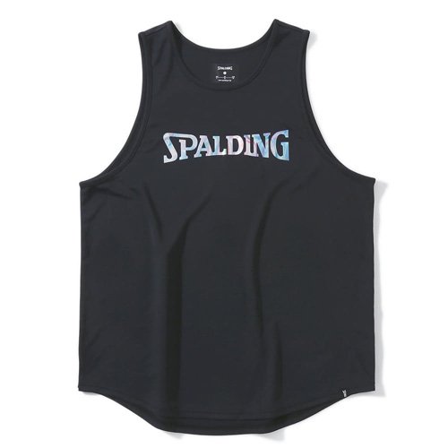 SPALDING(スポルディング) Hologram Wardmark Tanktop(ホログラムワードマークタンクトップ)