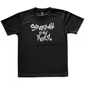<img class='new_mark_img1' src='https://img.shop-pro.jp/img/new/icons14.gif' style='border:none;display:inline;margin:0px;padding:0px;width:auto;' />   (ƥ/ҥ) StreetBall is my Roots Dry Tee(ȥ꡼ȥܡ륤ޥ롼ĥɥ饤T)֥å/ۥ磻