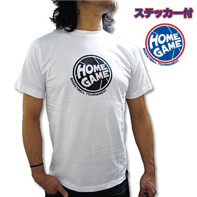 HOMEGAME TEE-ホームゲームティー- - AND1(アンドワン)・SPALDING(スポルディング)・AIR  JORDAN(エアージョーダン)・NIKE(ナイキ)・HOOP IN THE HOOD(フープインザフッド)・K1X(ケイワンエックス )取り扱い店・チームオーダーオリジナルユニフォーム制作バスケットボール＆ラ