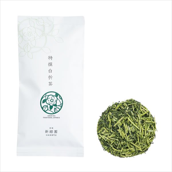 【ネコポス】特撰白折茶３本セット【SR8×3】：新緑園のお茶