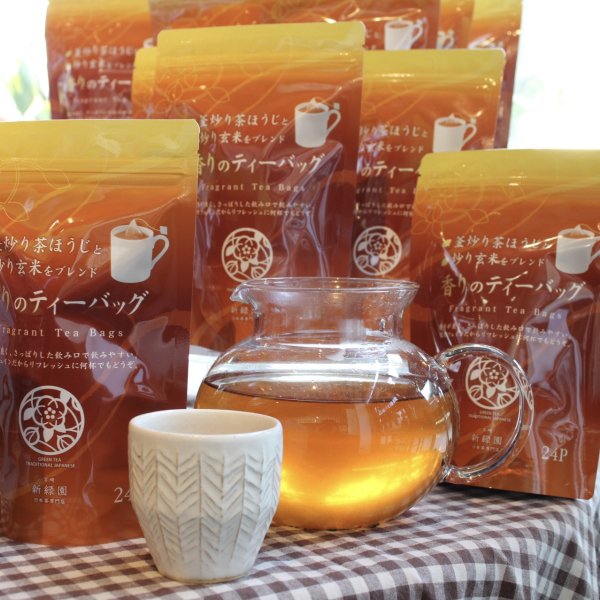 【TB】香りのティーバッグ(2.5g×24p)【KT6】：新緑園のお茶