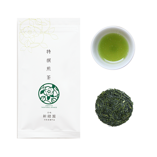 特撰煎茶100g【SN11】：新緑園のお茶