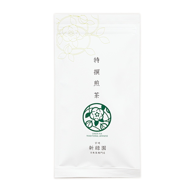 【SG24】特撰煎茶100g　特撰ぐり茶100g　：新緑園のお茶