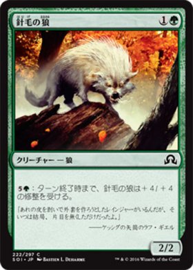 Mtg 針毛の狼 トレカ通販 遊戯王通販 販売のdrawstage ドローステージ