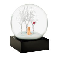 Cool Snow Globes “Lab in the woods”