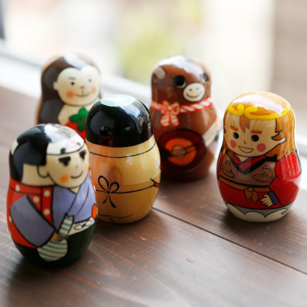 マトリョーシカ「さるかに合戦」 - CS online store - 岡山の