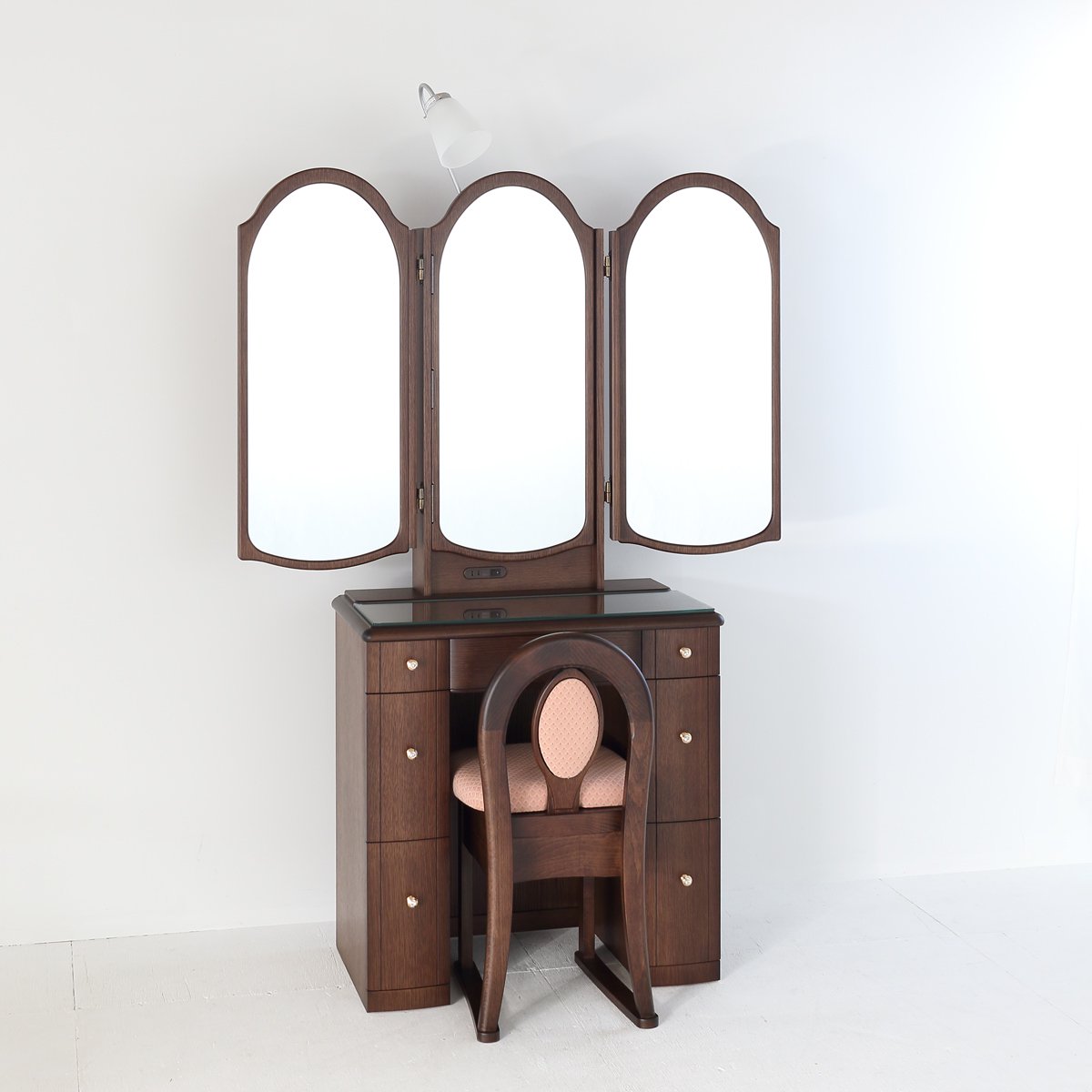 購入純正品 アンティーク三面鏡用 椅子 ドレッサー/鏡台