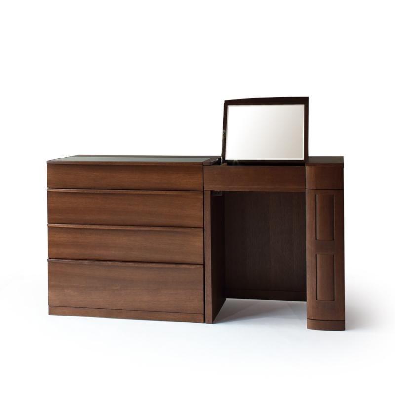 福岡市限定】展示品・未使用品 サイドチェスト付きドレッサーデスク