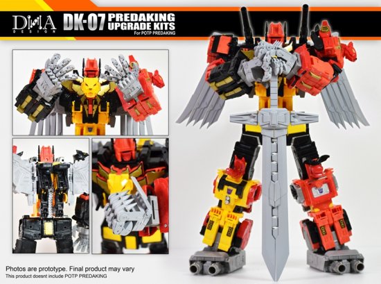 DK-07 POTP PREDAKING Upgrade Kit(初回特典付) - TF 系 TOY 専門店