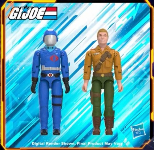 Top G.I. Joe Retro Collection Duke Vs. Cobra Commander