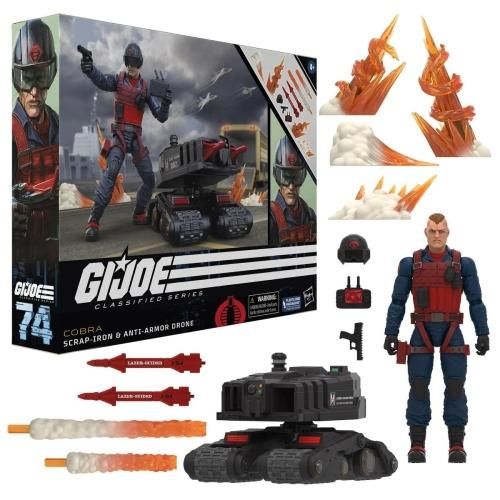 G.I. Joe Classified 74 Scrap-Iron & Anti-Armor Drone. - 【MOON