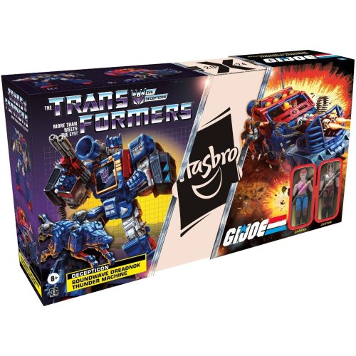 G.I. Joe x Transformers Soundwave Dreadnok Thunder Machine, Zartan 