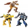 Buzzworthy Bumblebee Rise of the Beasts Jungle Mission Bumblebee, Airazor, & Mirage Pack