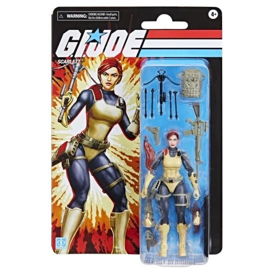 G.I. Joe Classified Retro Cardback Scarlett. - TF 系 TOY 専門店【MOON BASE】  ムーンベース トランスフォーマー　通信販売