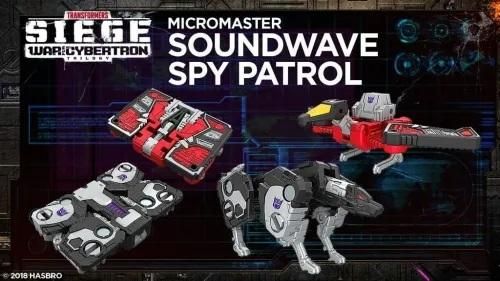 Siege of cybertron SOUNDWAVE SPY PATROL - 【MOON BASE