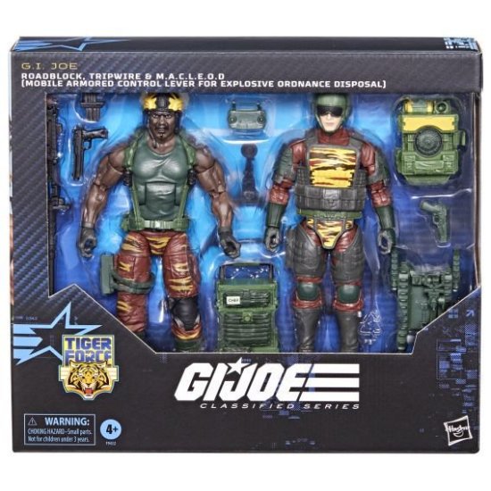 G.I. Joe Classified 126 Tiger Force Roadblock, Tripwire, & M.A.C.L.E.O.D..  - 【MOON BASE】 ムーンベース 　通信販売