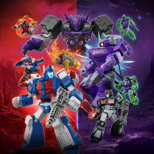 GV04 Transformers Blind Box - Set of 9pcs - 【MOON BASE】 ムーンベース 　通信販売