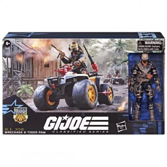 G.I. Joe Classified 137 Tiger Force Wreckage & Tiger Paw ATV